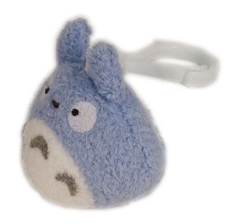 My Neighbor Totoro Plush Backpack Clip Totoro blue 6 cm 3760226376378