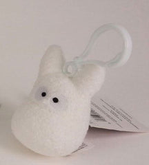 My Neighbor Totoro Plush Backpack Clip Totoro white 6 cm 3760226376385