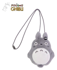My Neighbor Totoro Plush Pouch with strings Big Totoro 20 x 15 cm 3760372331788