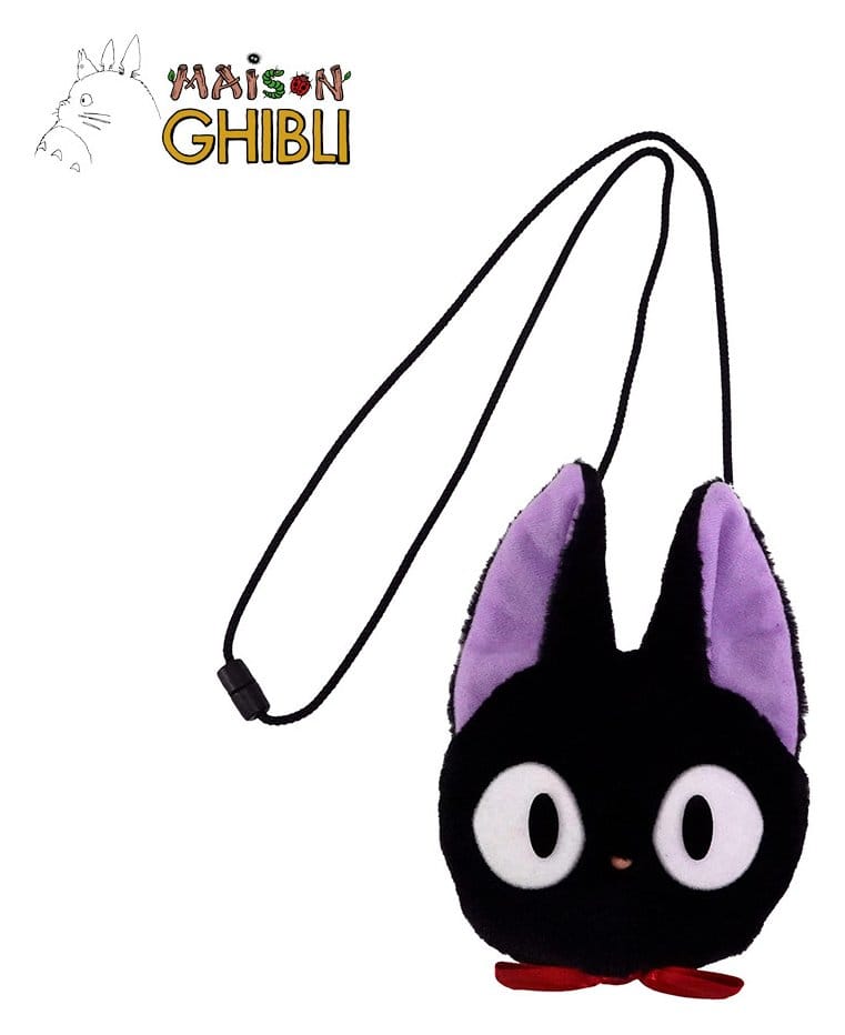 Kiki's Delivery Service Plush Pouch with strings Jiji 18 x 12 cm 3760372331757