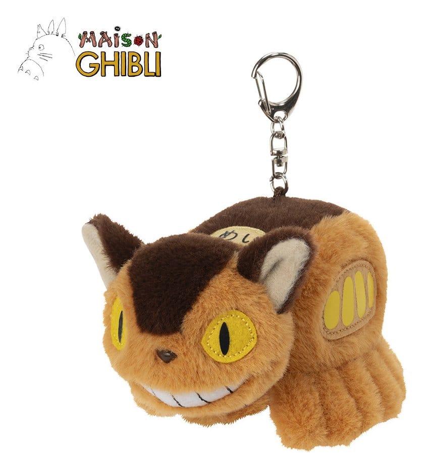 My Neighbor Totoro Nakayoshi Plush Keychain Catbus 3760372331542