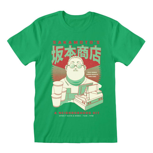 Sakamoto Days T-Shirt Greens Size S 5056811518222