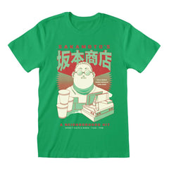 Sakamoto Days T-Shirt Greens Size S 5056811518222
