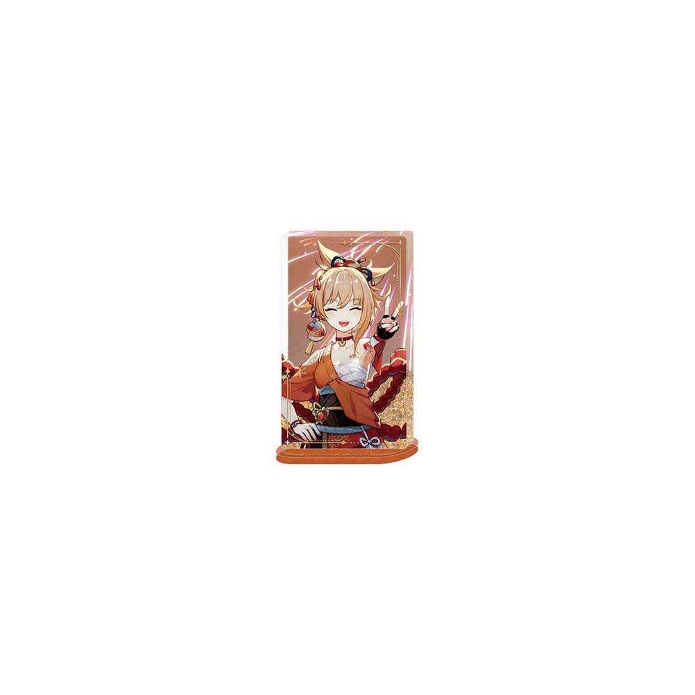 Genshin Impact Acryl Ornament with Glitter: Yoimiya 11 cm    6942421123514
