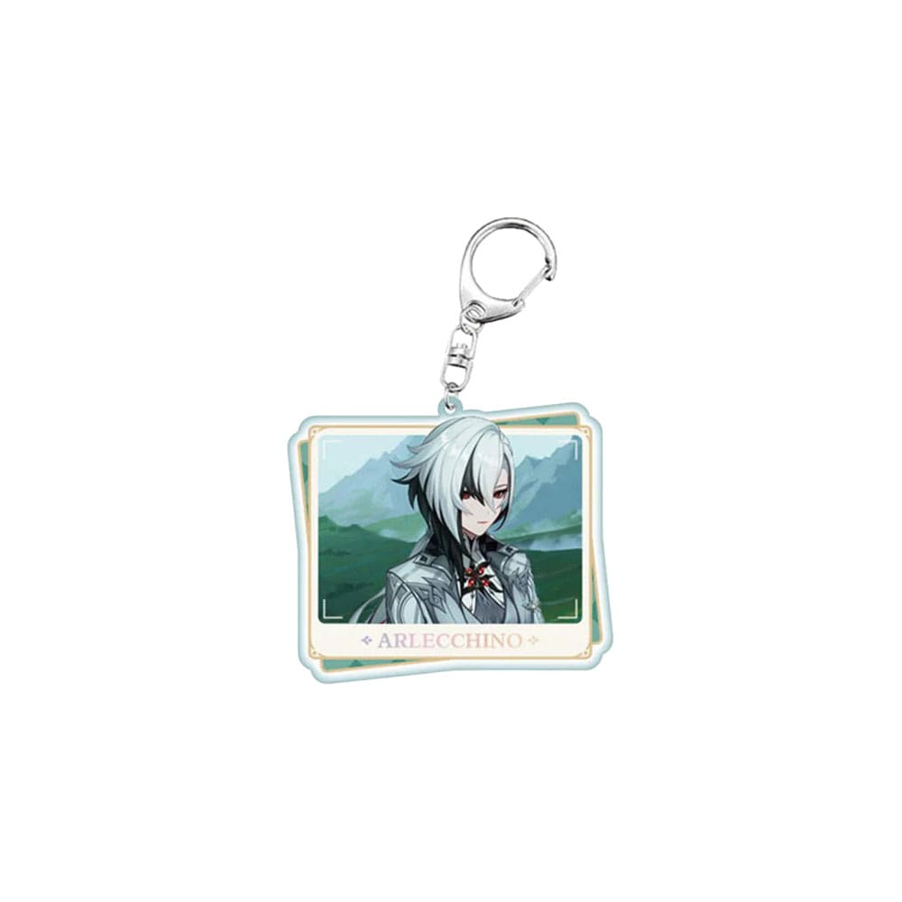 Genshin Impact Acrylic Keychain Arlecchino 7 cm      6942421147398