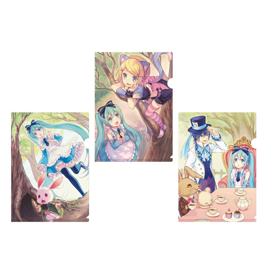 Vocaloid Clearfile 3-Set Characters 8720828183038