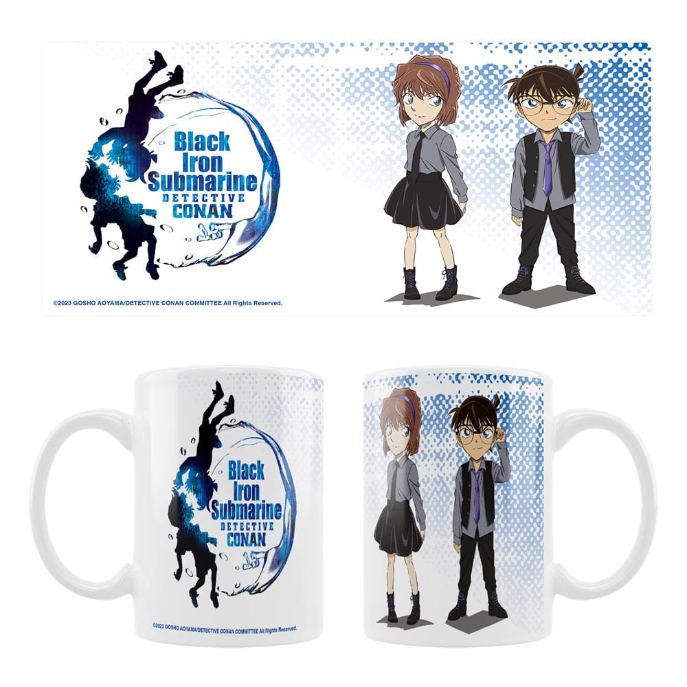 Detective Conan Ceramic Mug Black Iron Submarine 8720828183458