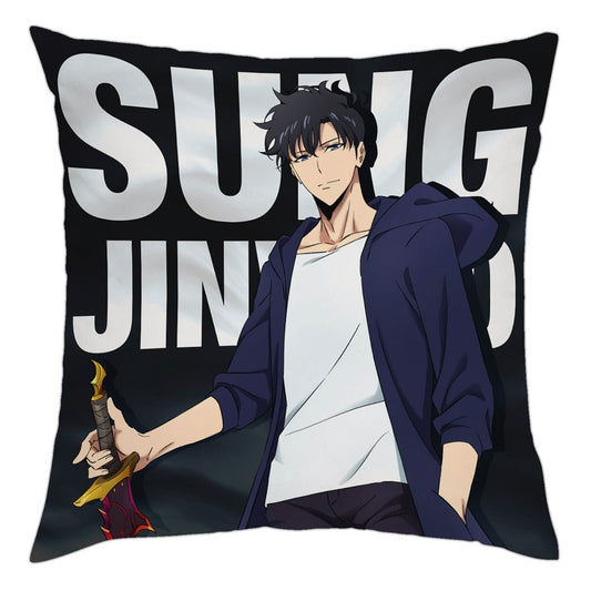 Solo Leveling Pillow Sung Jin-Woo 40 x 40 cm    7630017538253