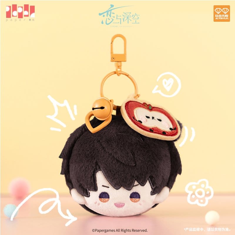 Love and Deepspace Plush Keychain Caleb Playful Time Series 6 cm 6978258563315