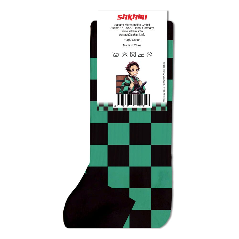 Demon Slayer: Kimetsu no Yaiba Socks 2-Pack Tanjiro Kamado 41-44 8721126701221