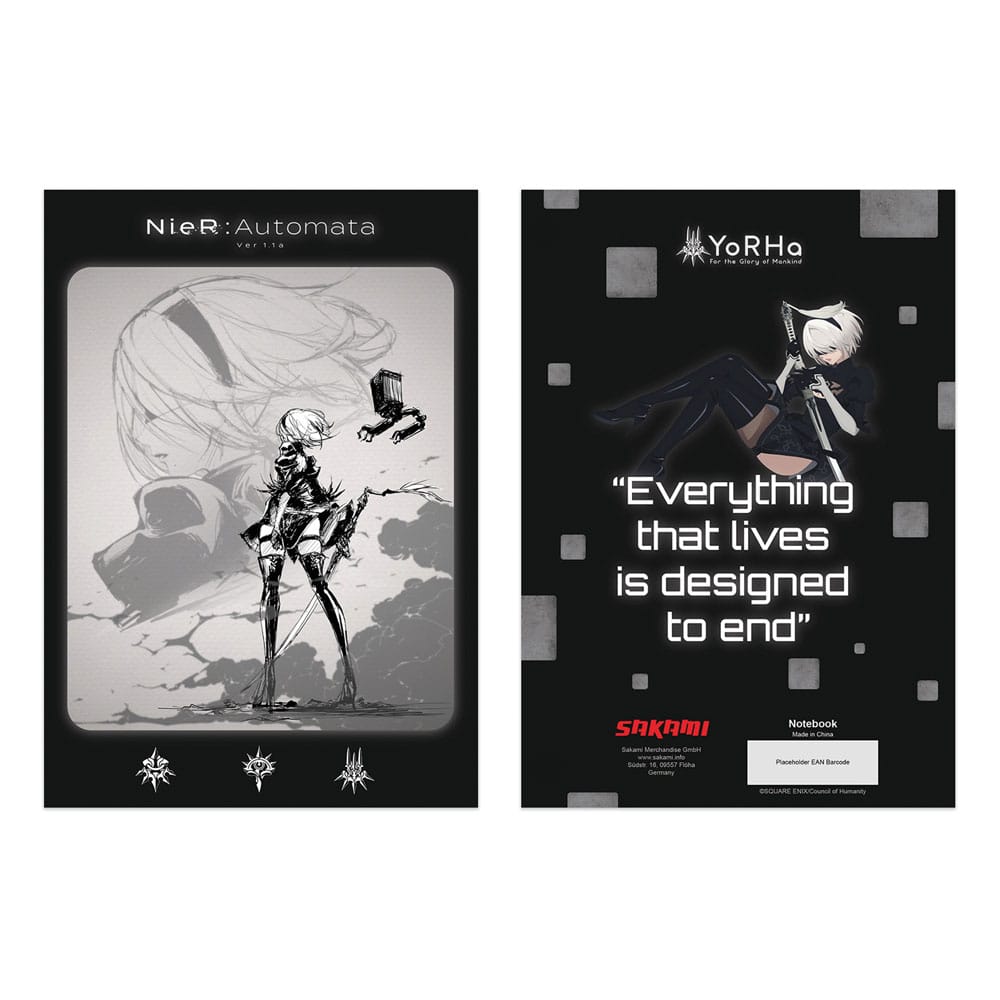 NieR: Automata Ver1.1a Notebook  8721126701689