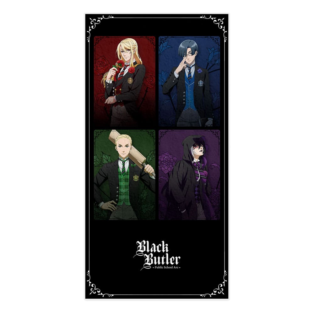 Black Butler: Public School Arc Towel The Prefect Four / P4 150 x 75 cm 8721126701924