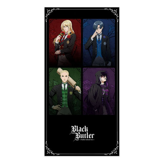 Black Butler: Public School Arc Towel The Prefect Four / P4 150 x 75 cm 8721126701924