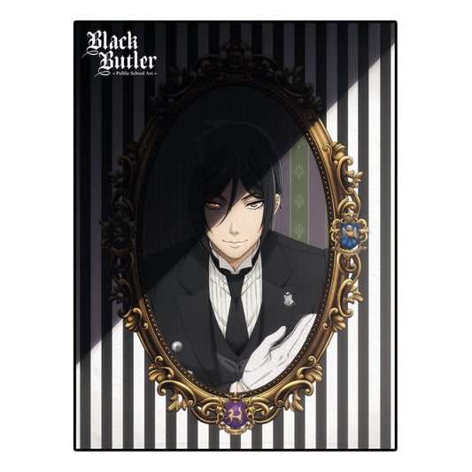 Black Butler: Public School Arc blanket Sebastian 120 x 160 cm   8721126701931