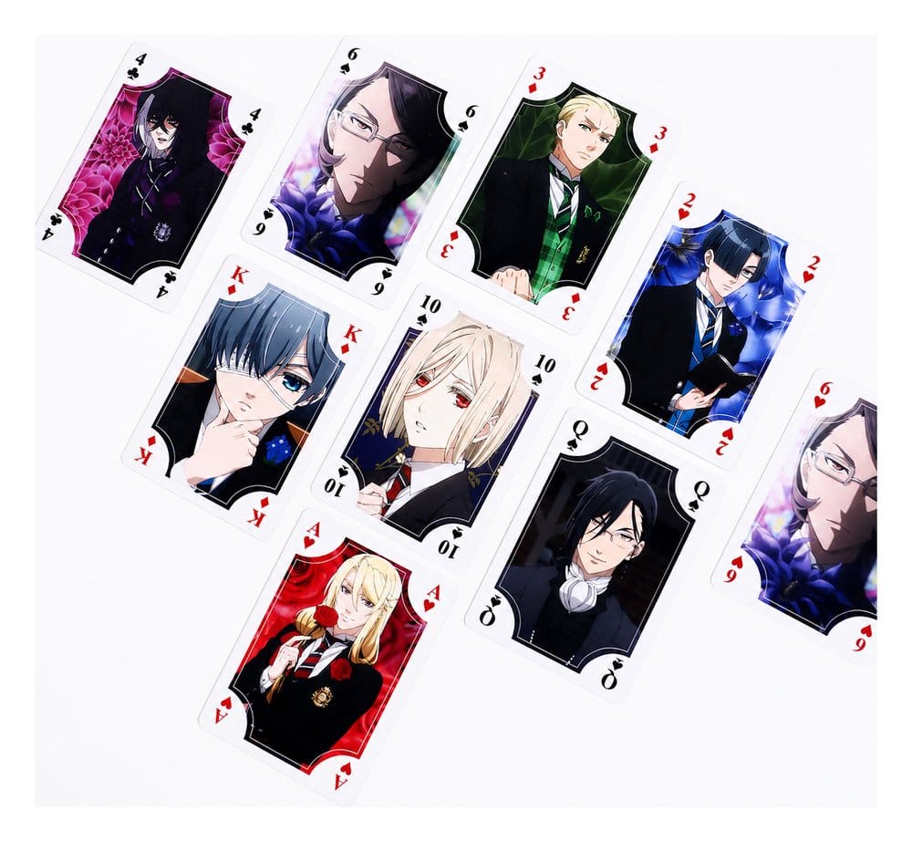 Black Butler Playing Cards Public School 8721126702518