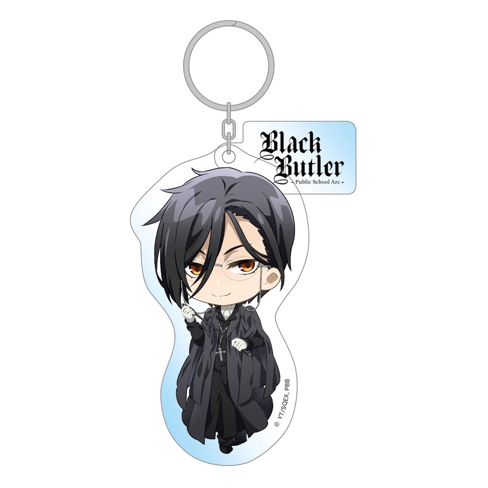 Black Butler: Public School Arc Acrylic Keychain Sebastian 8 cm      8721126702617