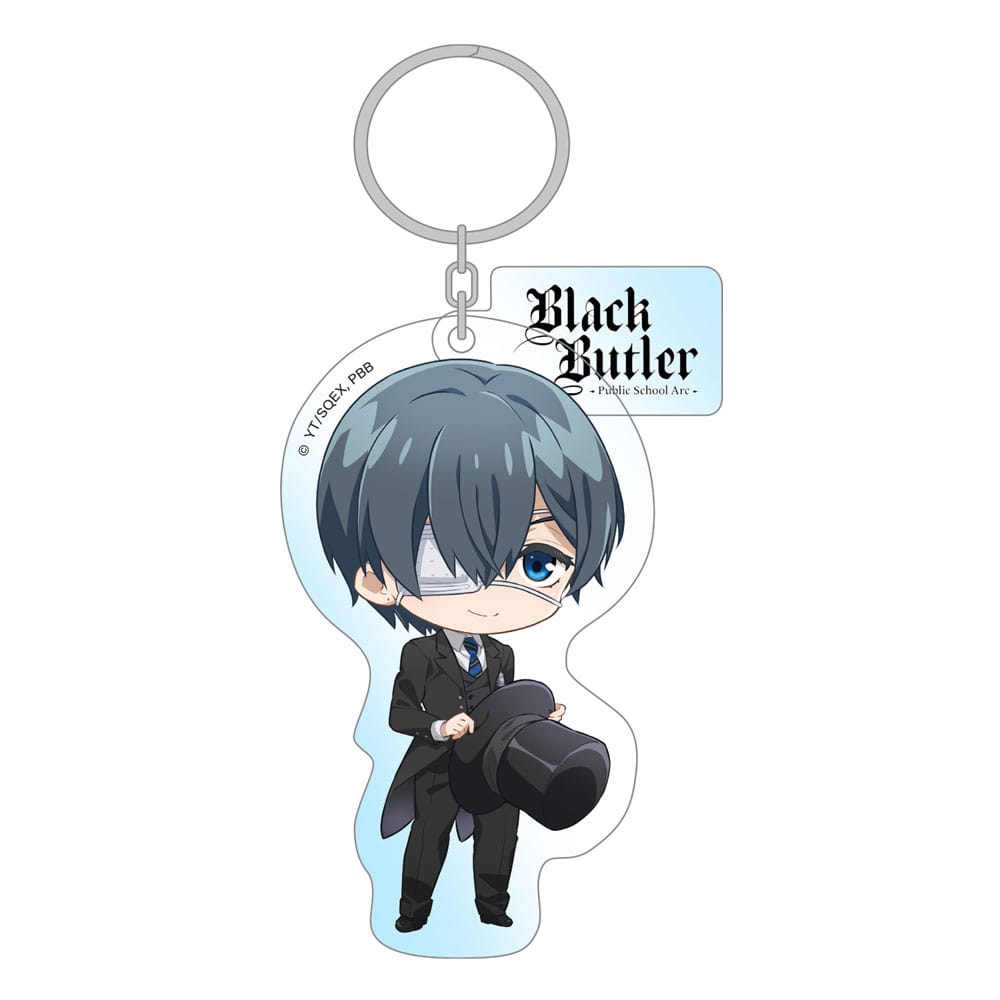 Black Butler: Public School Arc Acrylic Keychain Ciel 7 cm        8721126702624