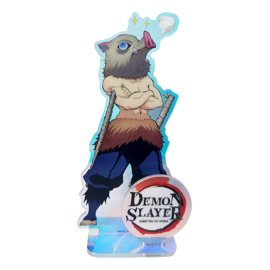 Demon Slayer: Kimetsu no Yaiba Acrylic Stand Inosuke Holographic 16 cm  8721126702822