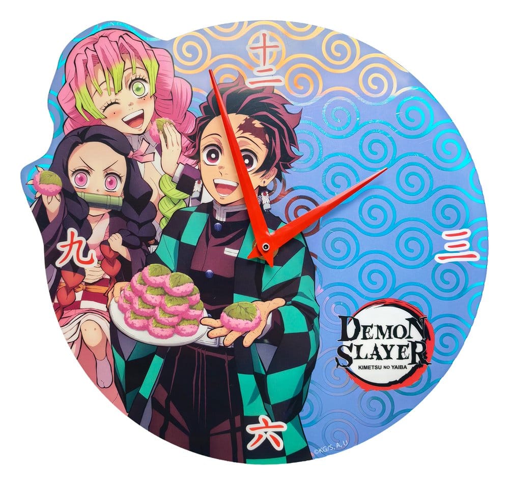 Demon Slayer: Kimetsu no Yaiba Wall Clock Holographic  8721126702839