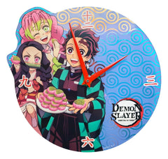 Demon Slayer: Kimetsu no Yaiba Wall Clock Holographic  8721126702839