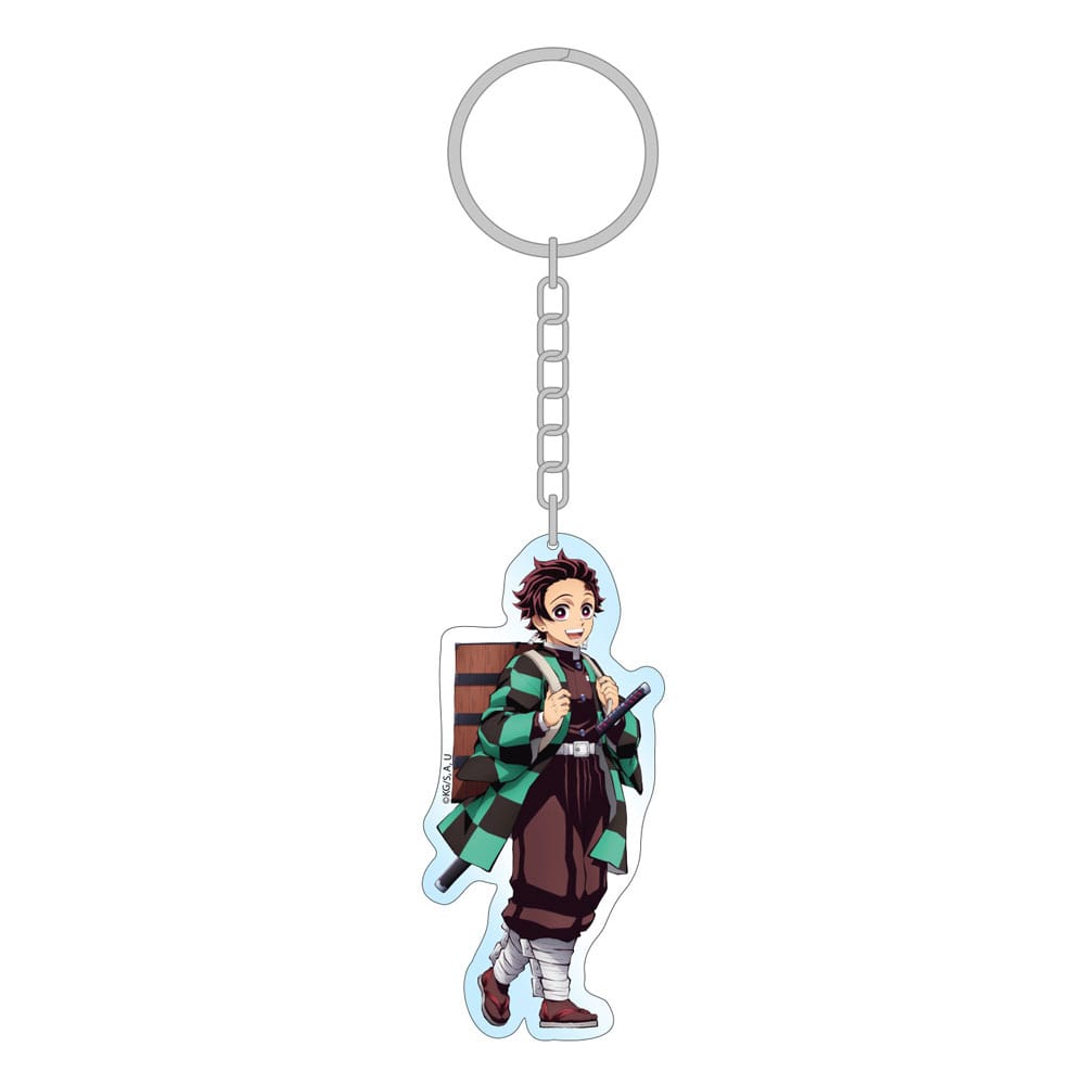 Demon Slayer: Kimetsu no Yaiba Acrylic Keychain Tanjiro Holographic 8 cm      8721126702976