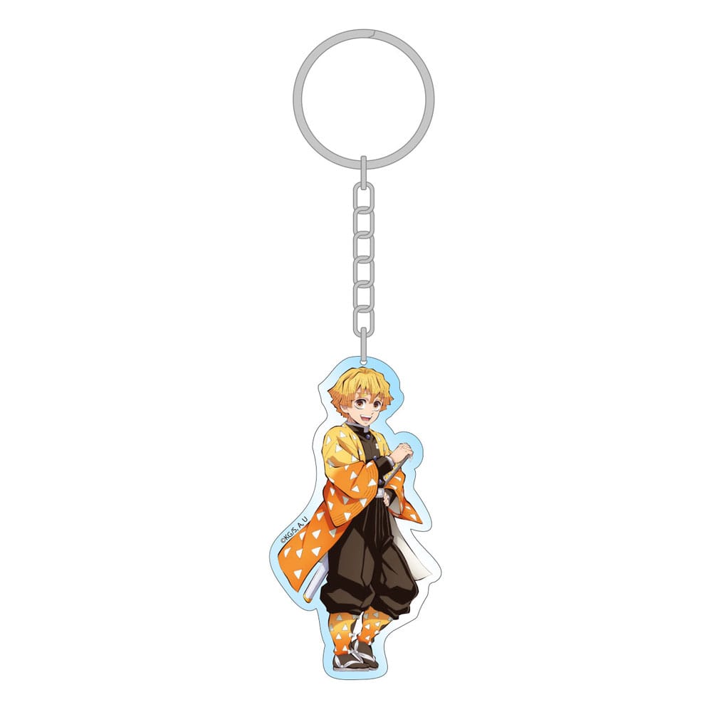 Demon Slayer: Kimetsu no Yaiba Acrylic Keychain Zenitsu Holographic 7 cm  8721126702990