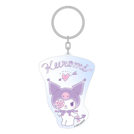 Sanrio Acrylic Keychain Kuromi 6 cm     8721126703119