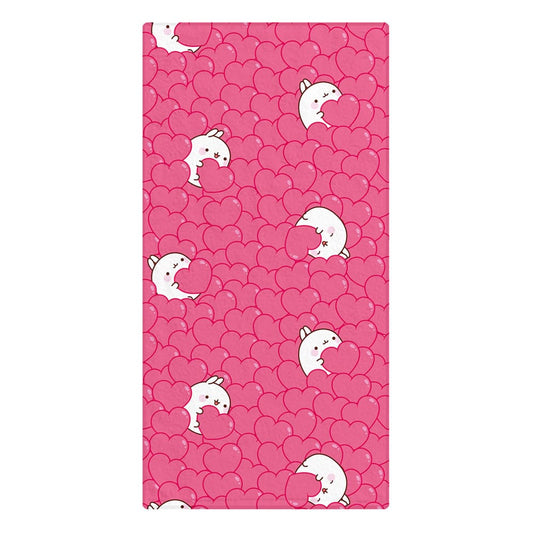 Molang Towel Hearts 35 x 75 cm        8721126703362