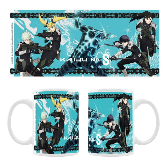 Kaiju No. 8 Ceramic Mug Kaiju No. 8, Reno Ichikawa, Soshiro Hoshina, Mina Ashira, Kikoru Shinomiya Season 2 8721126703423