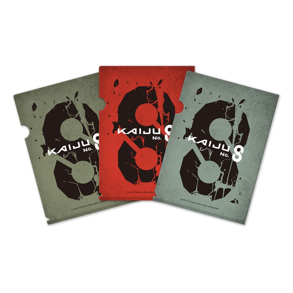 Kaiju No. 8 Clearfile 3-Set Season 2  8721126703669