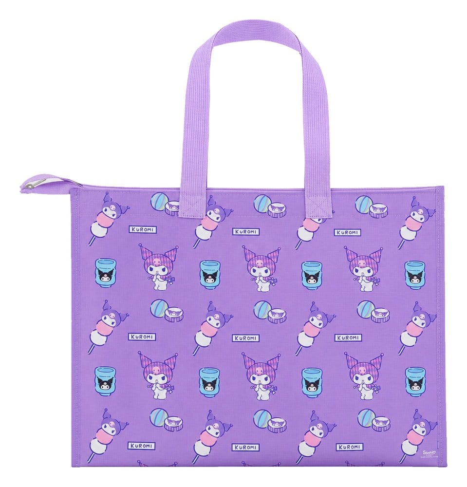 Sanrio PVC Shopping Bag Kuromi Japanese 49 x 36 x 10 cm 8721126704314