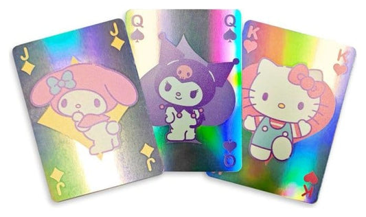 Sanrio Spielkarten Hello Kitty & Friends Cupcake French-suited Deck Holographic    Sanrio Playing Cards Hello Kitty & Friends Cupcake French-suited Deck Holographic    Sanrio jeu de cartes à jouer Hello Kitty & Friends Cupcake French-suited Deck Holograph 8721126704581