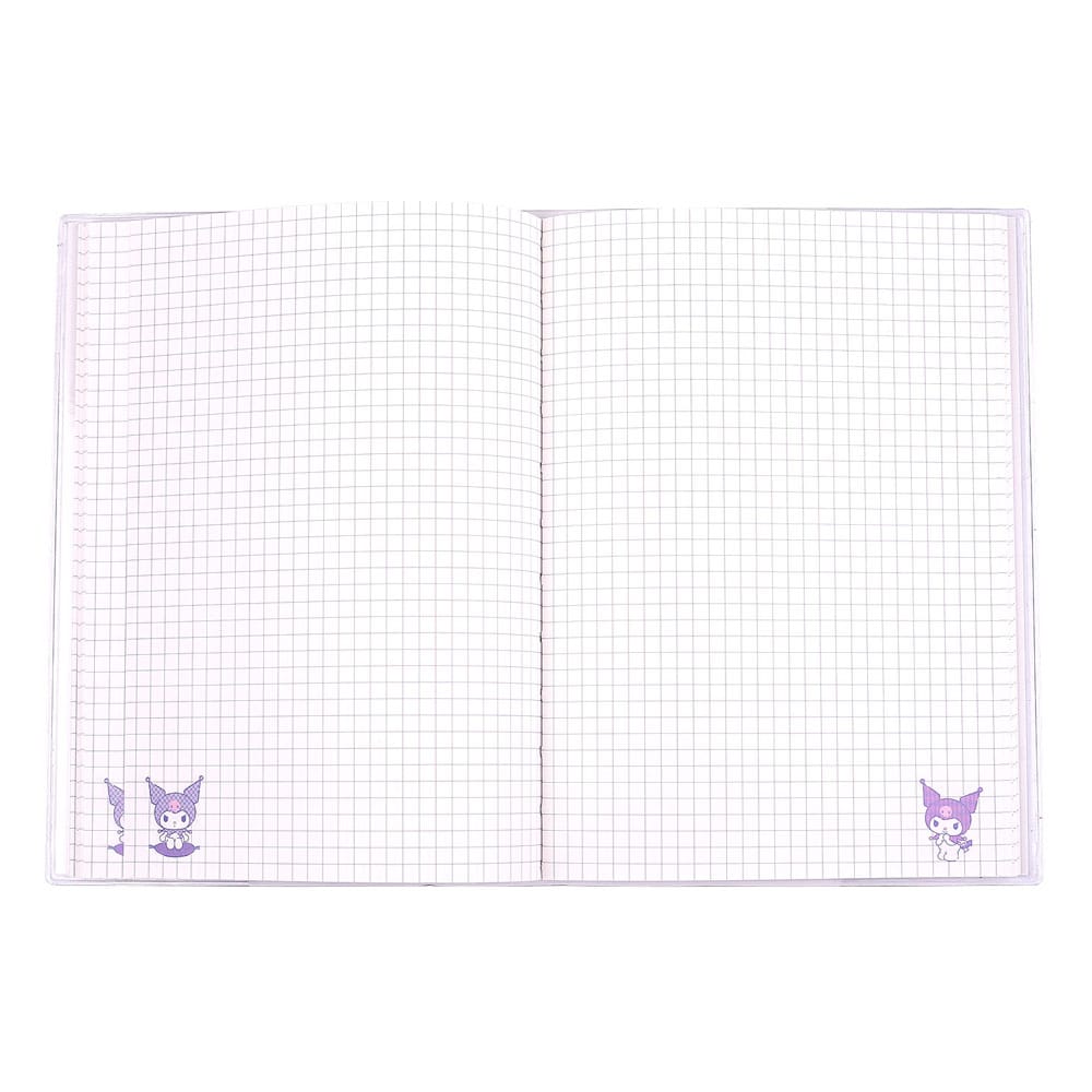 Sanrio Notebook Kuromi Japanese Holographic Checkered 8721126704680