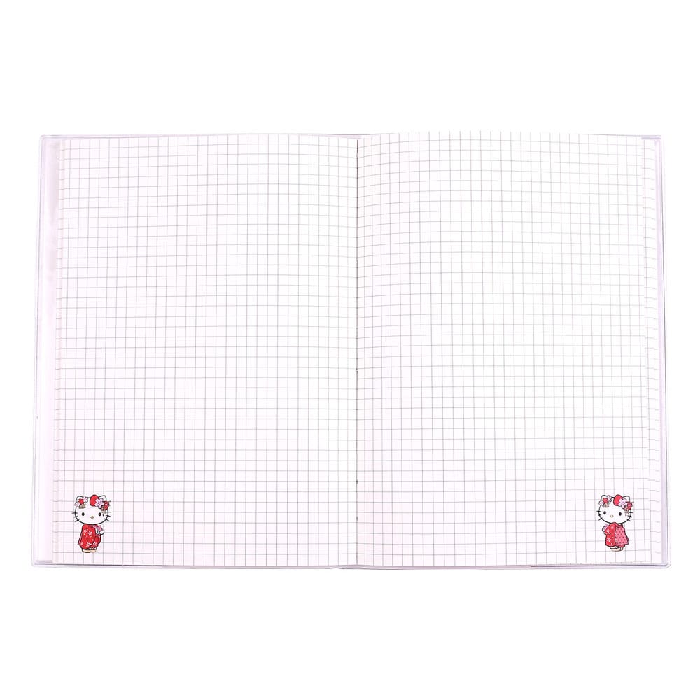Sanrio Notebook Hello Kitty Kimono Holographic Checkered 8721126704697