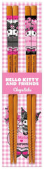 Sanrio Pink Black Party Series Chopsticks Hello Kitty Kimono 8721126704765