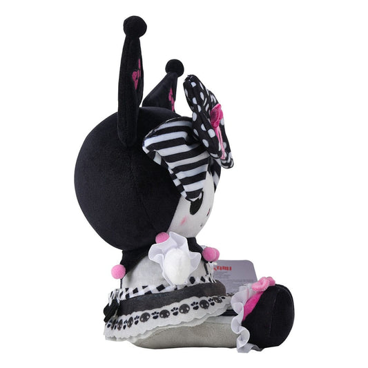 Sanrio Pink Black Party Series Plush Figure Kuromi 22 cm     8721126704789