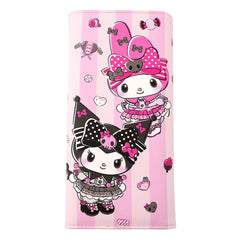 Sanrio Pink Black Party Series Coin Purse Kuromi & My Melody 8721126704888
