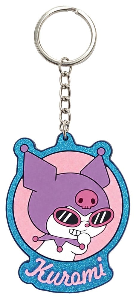 Sanrio Rubber Keychain Kuromi 7 cm 8721126705069