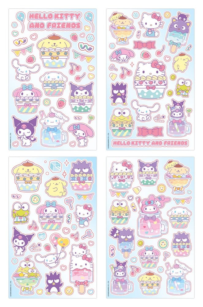 Sanrio Sticker Pack Hello Kitty & Friends 03 Cupcake 8721126705212