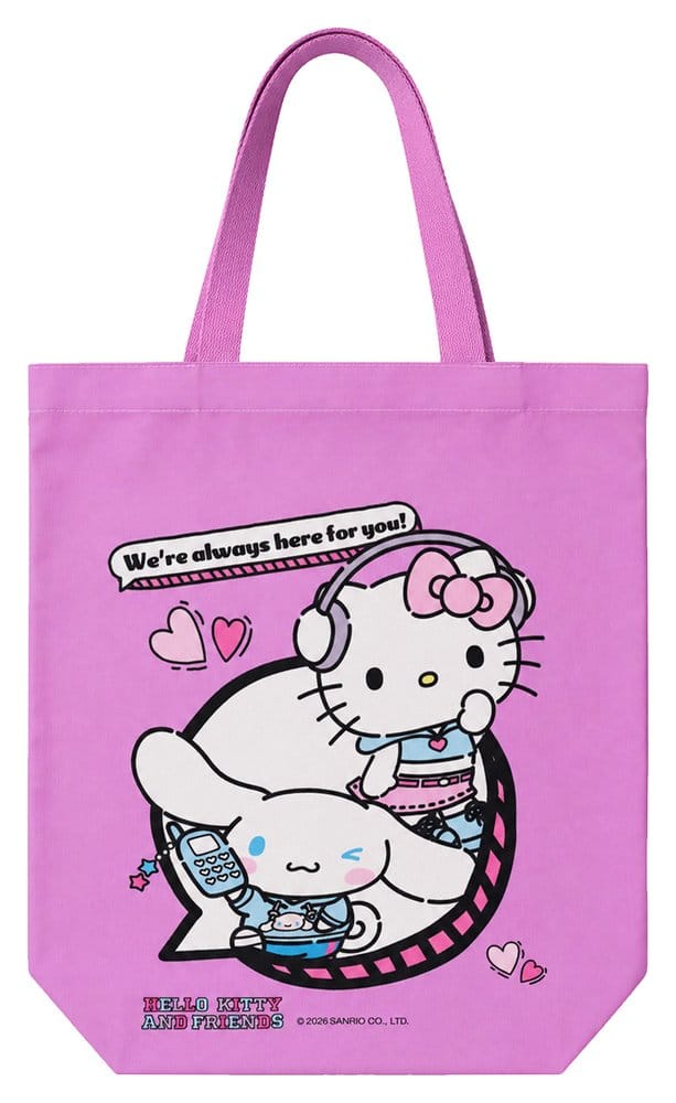 Sanrio Tote Bag Hello Kitty & Friends Pop Style 34.5 x 43 cm 8721126705373