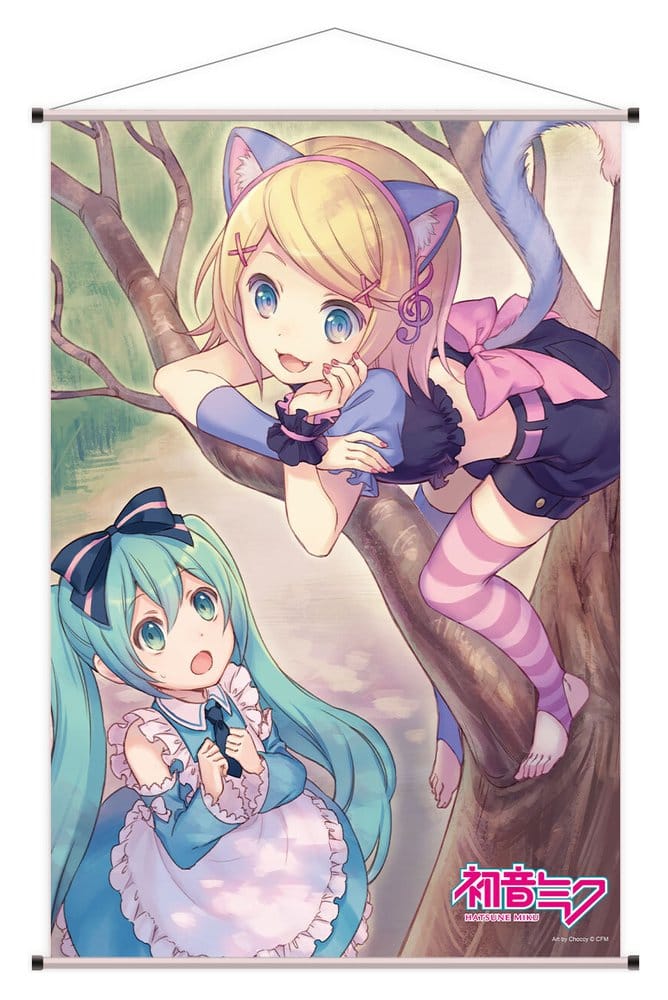Hatsune Miku Wallscroll 08 Wonderland 2 60 x 90 cm 8721126705410