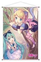 Hatsune Miku Wallscroll 08 Wonderland 2 60 x 90 cm 8721126705410