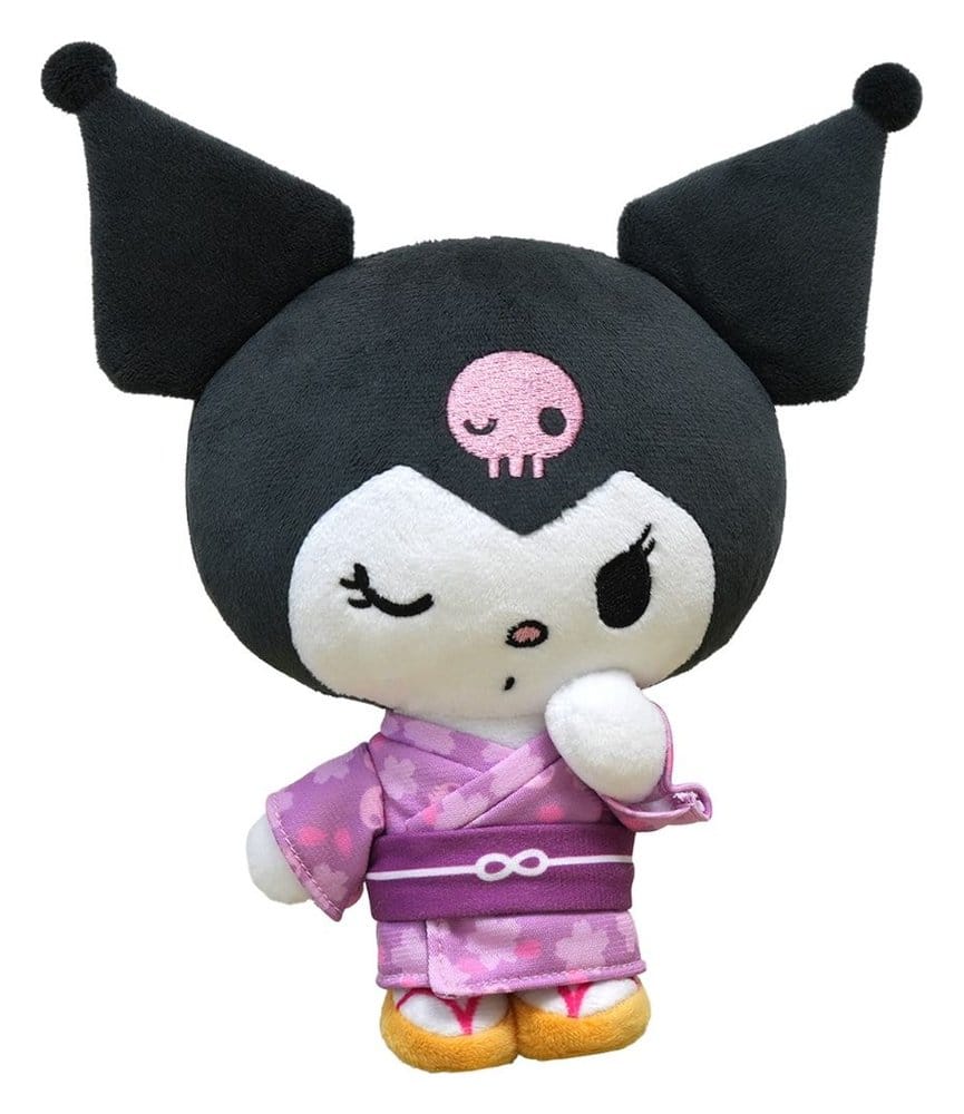 Sanrio  Plush Figure Kuromi Kimono Version 22 cm         8721126705465