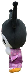 Sanrio  Plush Figure Kuromi Kimono Version 22 cm         8721126705465