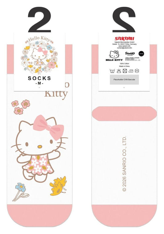 Sanrio Socks Hello Kitty Buttercream Short 36-40 8721126705663