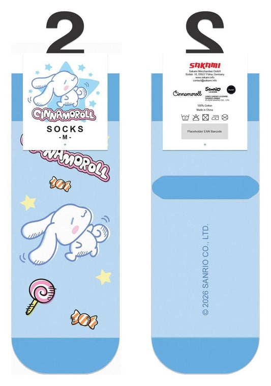 Sanrio Socks Cinnamoroll Dance Off Short 36-40 8721126705694