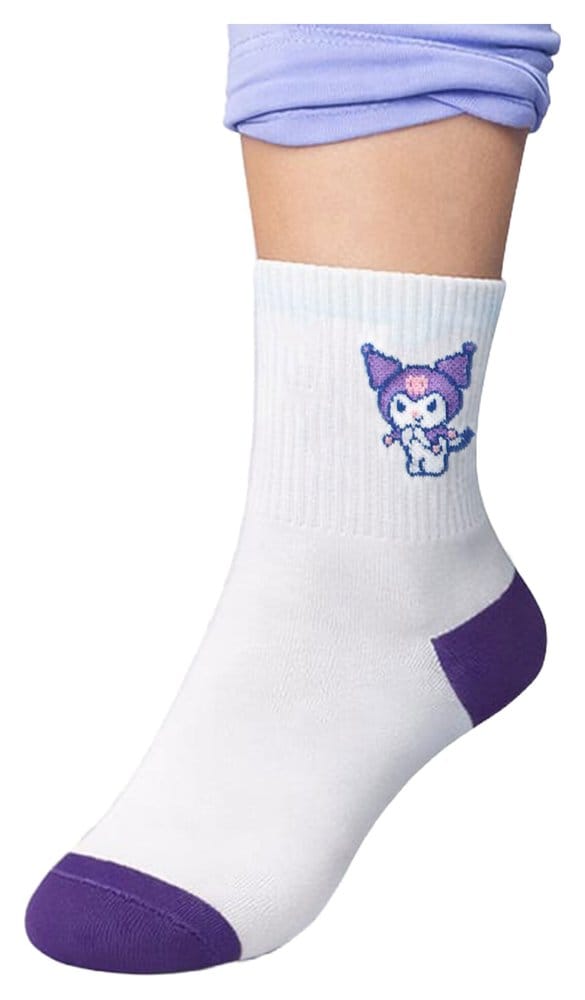 Sanrio Socks Kuromi Japanese Long 36-40 8721126705717