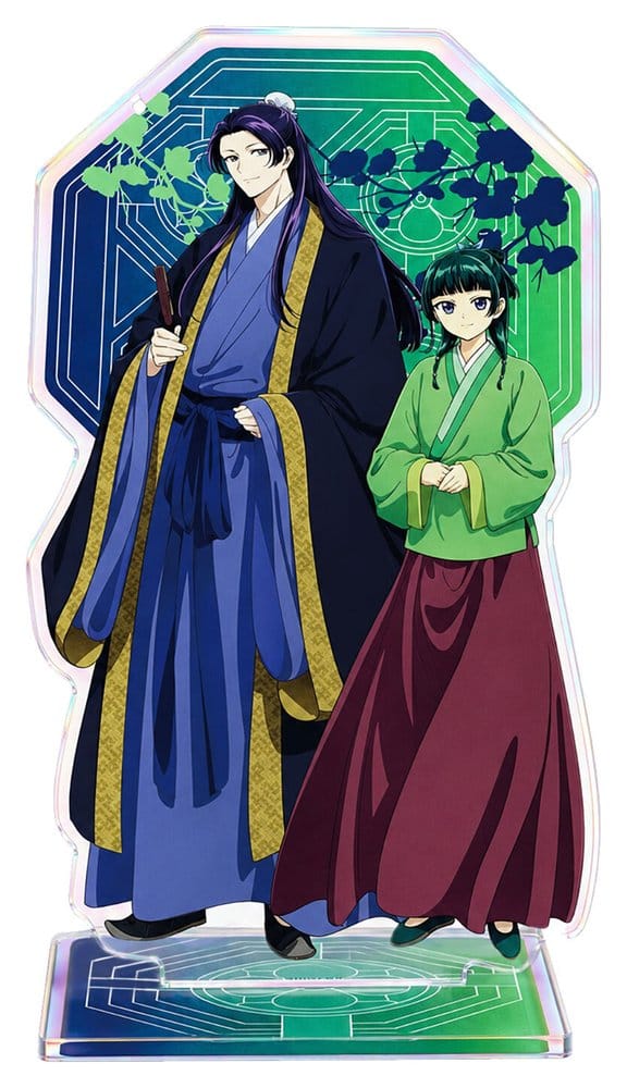 The Apothecary Diaries - Holographic Acrylic Standee - Maomao & Jinshi (Normal Clothes) 8721126705762