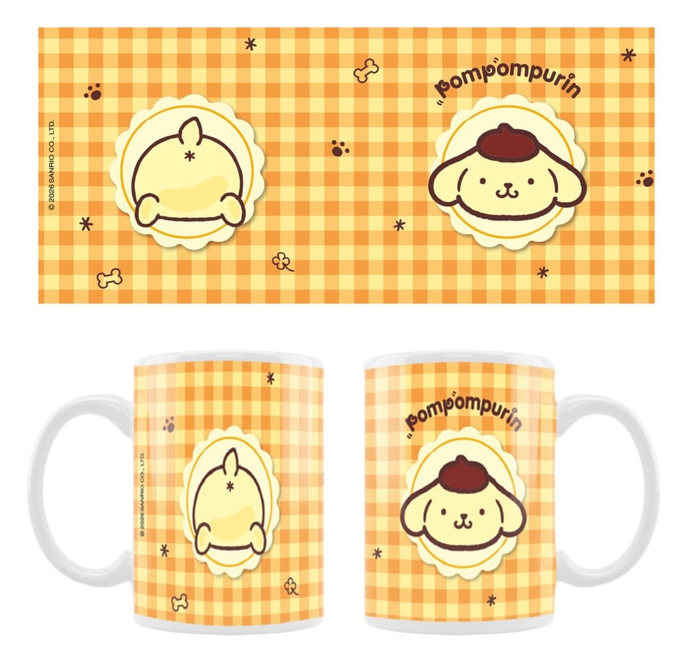 Sanrio Mug Pompompurin Squishy Cute Purin 01 8721126706073