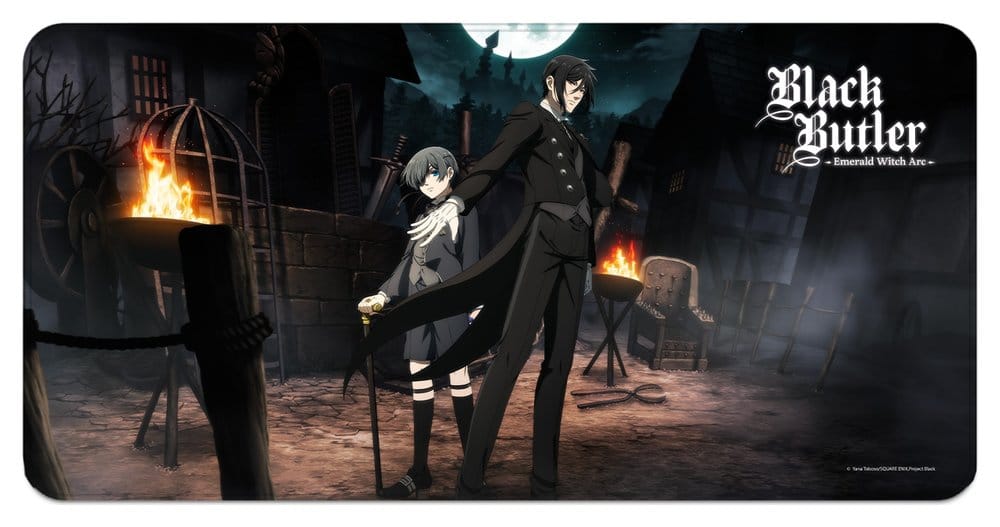 Black Butler: Emerald Witch Arc XXL Mousepad Sebastian & Ciel 80 x 40 cm 8721126706134